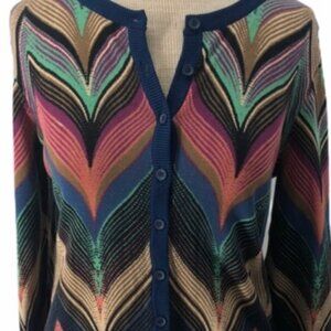 Anthropologie / Tabitha Colorful Cardigan
